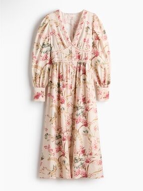 H&M Button Front Viscose -Blend Dress